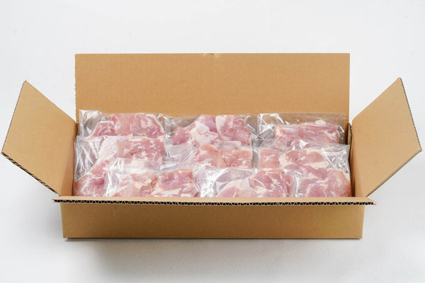 宮崎県産 若鶏モモ切身2.4kgセット – ネットスーパーパシオ (PASIO)